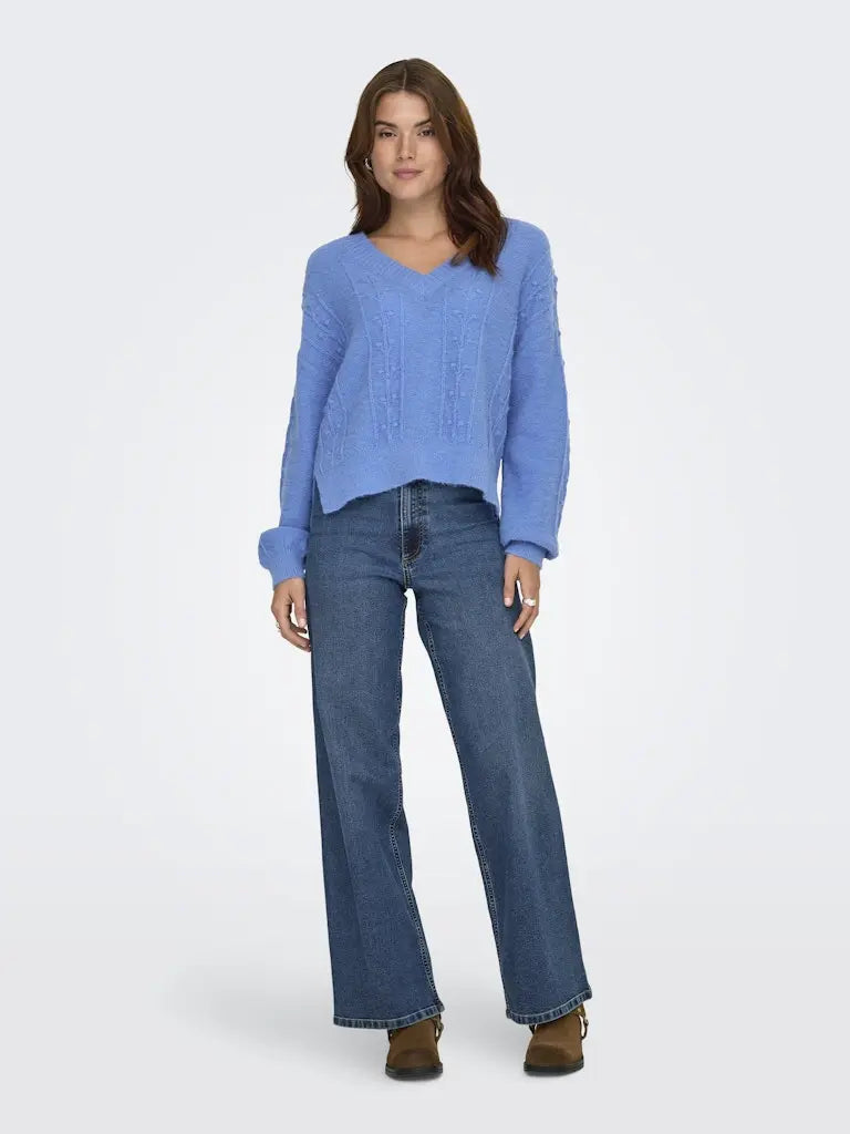 Sigrid Genser V-hals - Ebb And Flow JDY