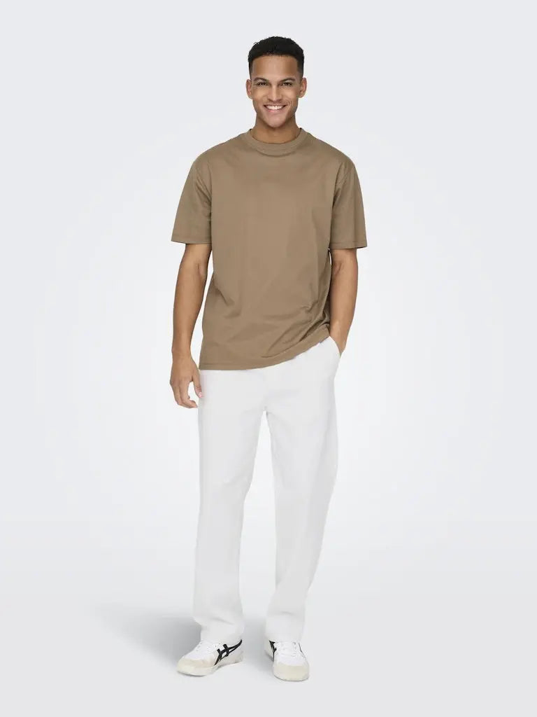 Sinus Linbukse Loose 0007 - Bright White Only & Sons