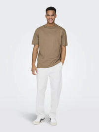 Sinus Linbukse Loose 0007 - Bright White Only & Sons