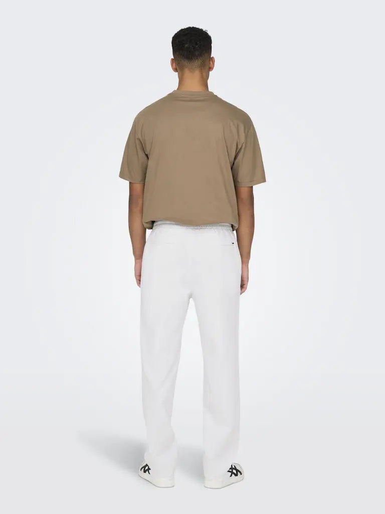Sinus Linbukse Loose 0007 - Bright White Only & Sons