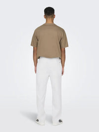 Sinus Linbukse Loose 0007 - Bright White Only & Sons