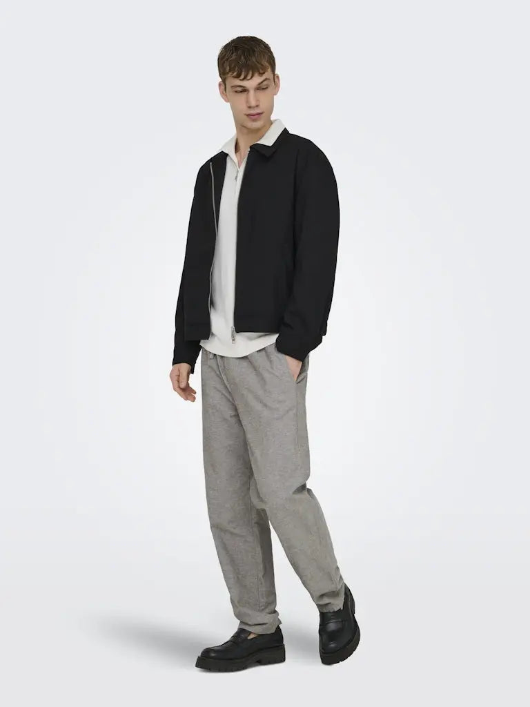 Sinus Linbukse Loose 0007 - Bungee Only & Sons