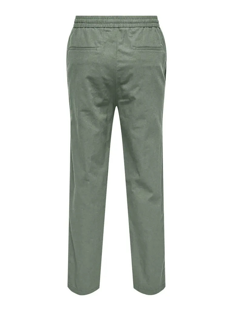 Sinus Linbukse Loose 0007 - Sea Spray Only & Sons