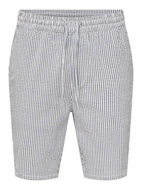 Sinus Seersucker Shorts 0267 - Naval Acadamy Stripes Only & Sons