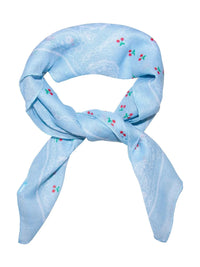 Skjerf Kirsebær - Blå Intex