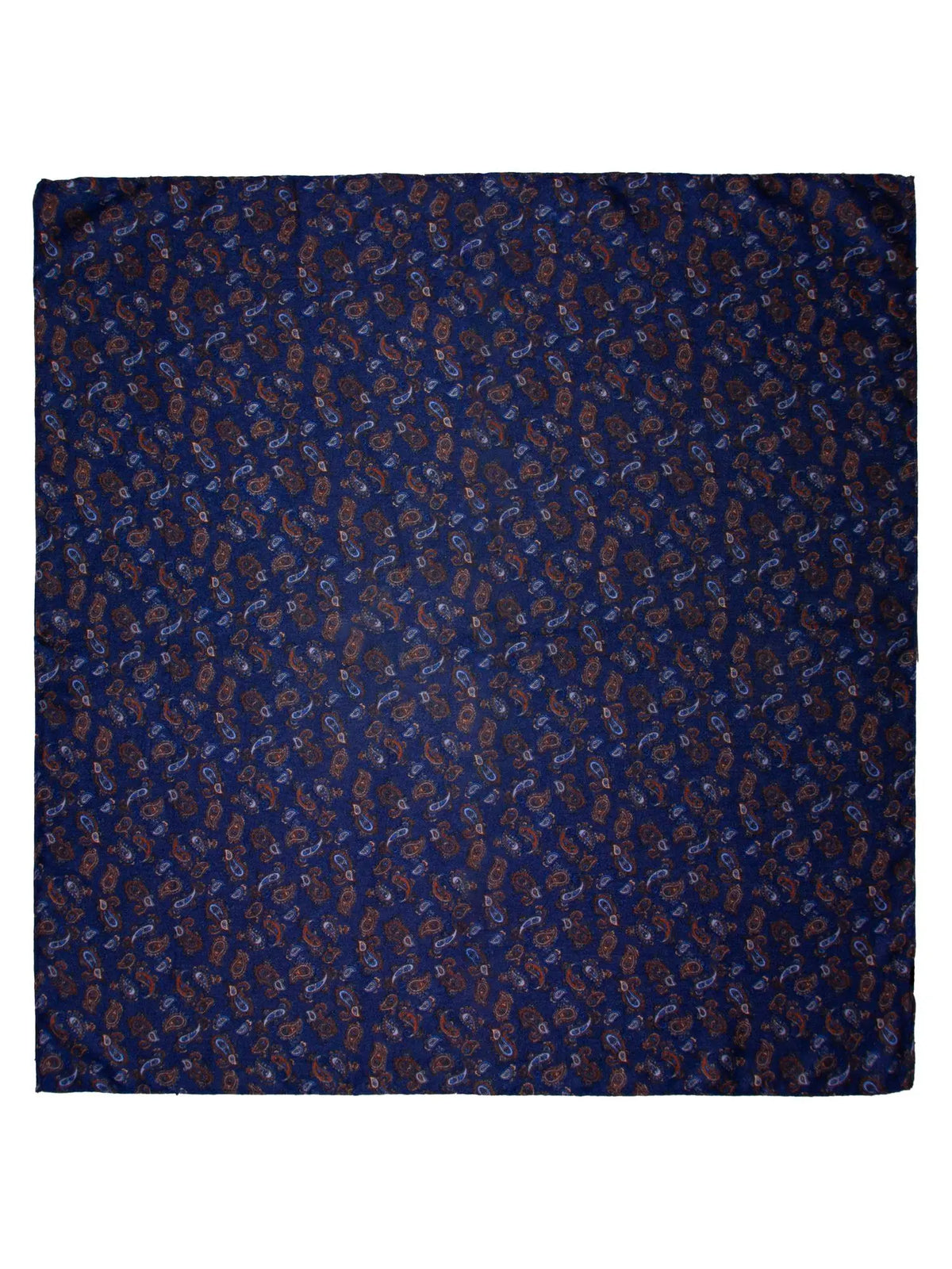 Skjerf Multi Paisley 169077 - Blå Santi