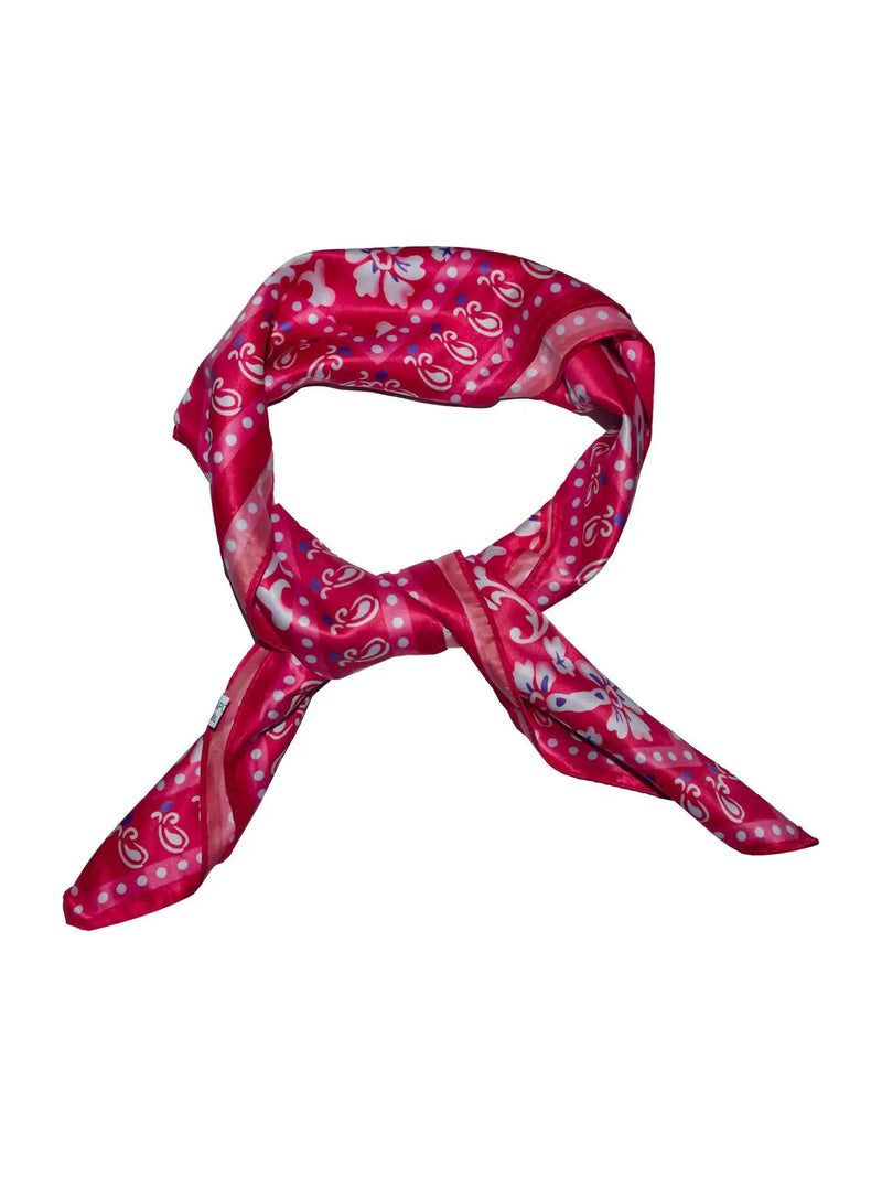 Skjerf Paisley 794444 - Rød TBS