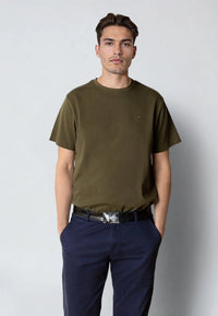 Stable Basic T-Shirt - Army Clean Cut Copenhagen
