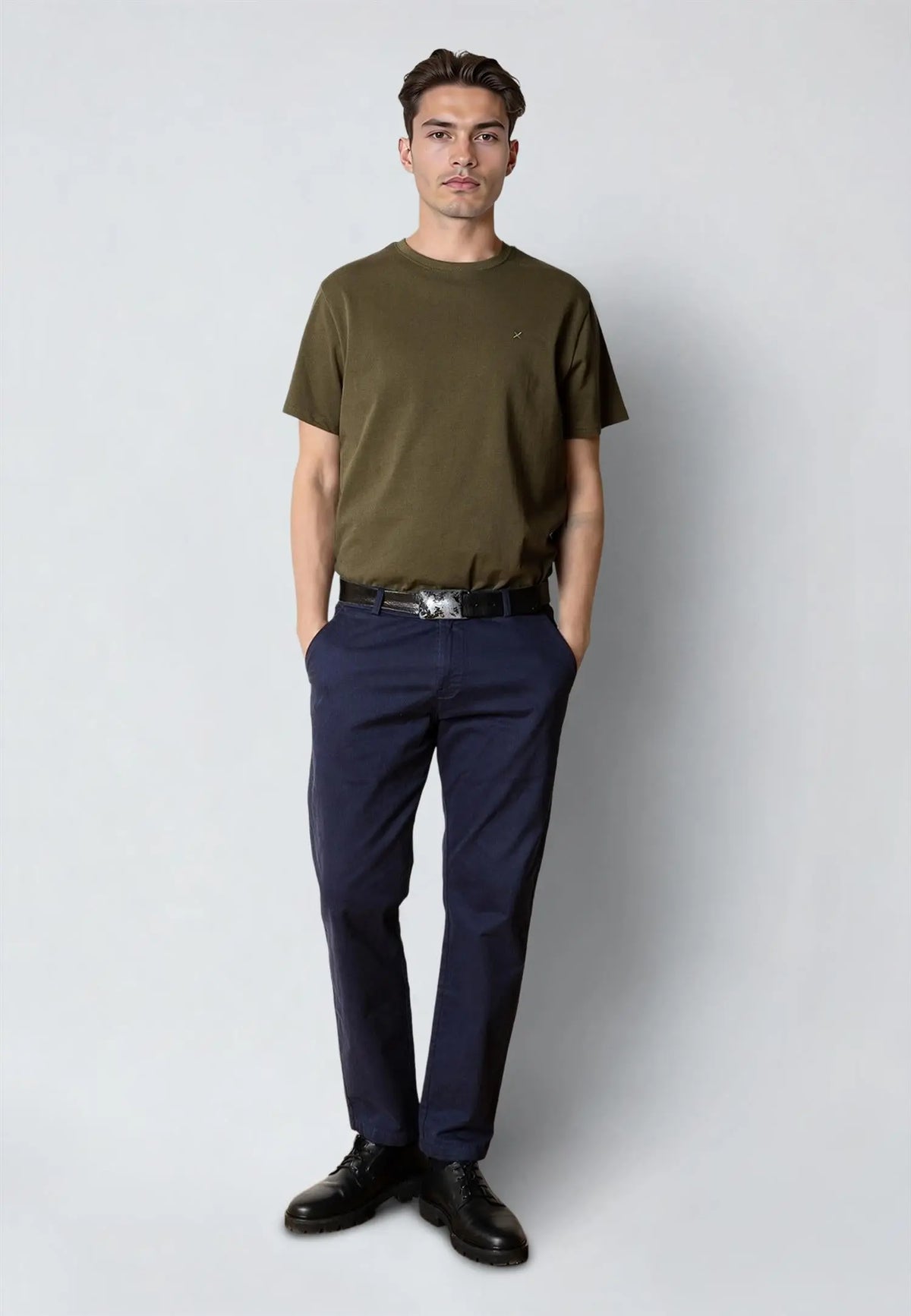 Stable Basic T-Shirt - Army Clean Cut Copenhagen