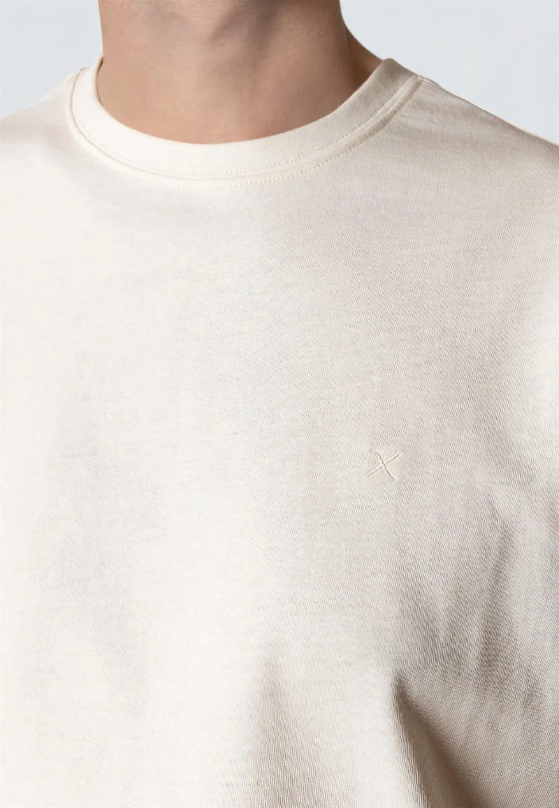 Stable Basic T-Shirt - Ecru Clean Cut Copenhagen