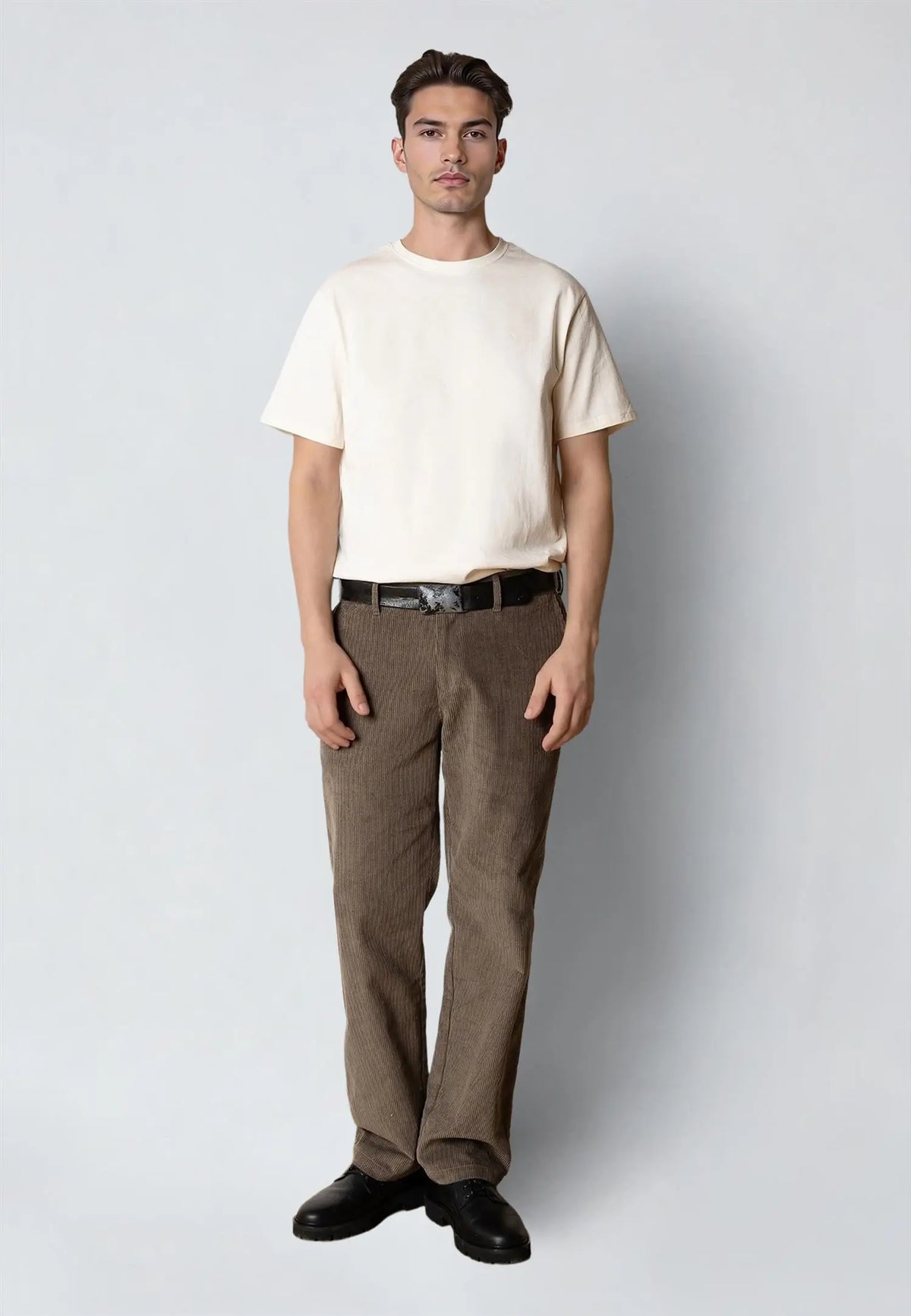 Stable Basic T-Shirt - Ecru Clean Cut Copenhagen