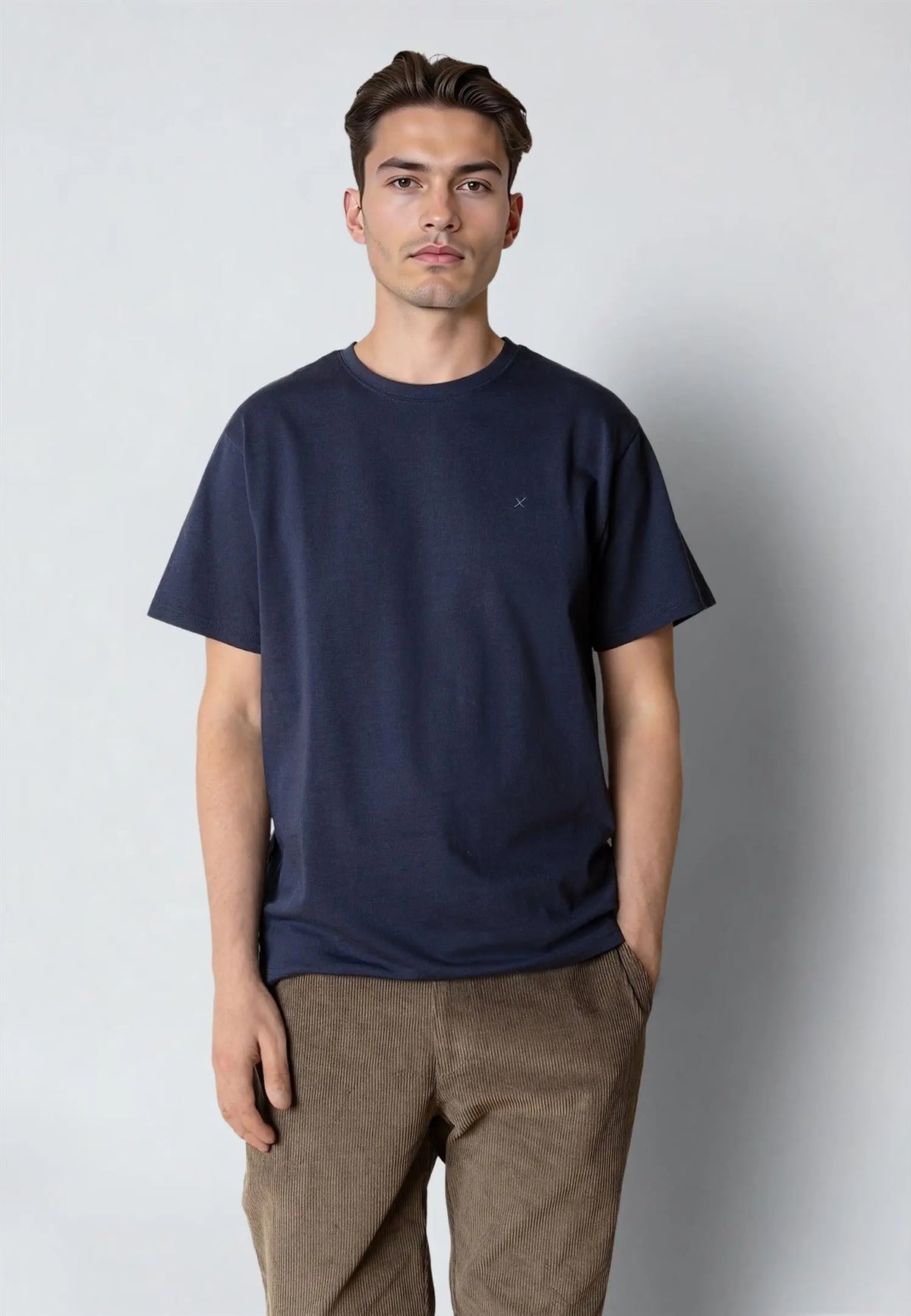 Stable Basic T-Shirt - Navy Clean Cut Copenhagen