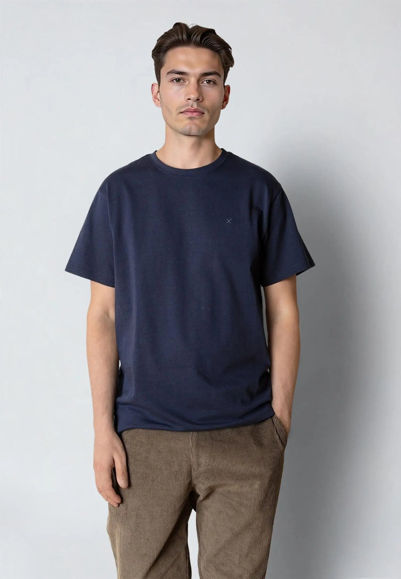 Stable Basic T-Shirt - Navy Clean Cut Copenhagen