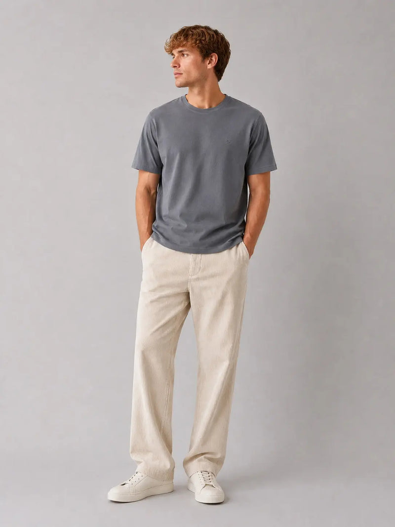 Stable Basic T-Shirt - Turbulence Grey Clean Cut Copenhagen