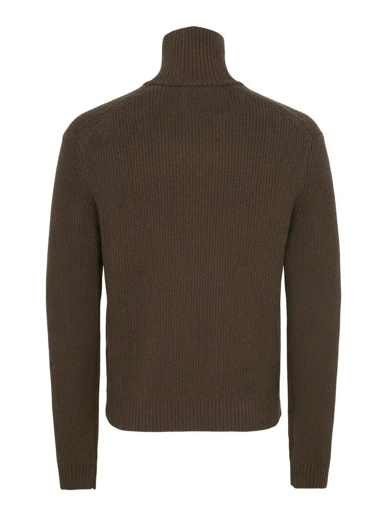 Stay Cardigan - Chocolate Brown Only & Sons