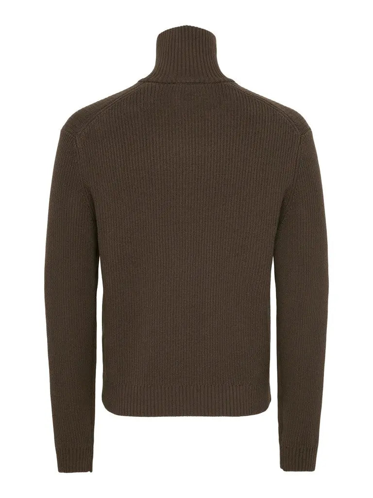 Stay Cardigan - Chocolate Brown Only & Sons