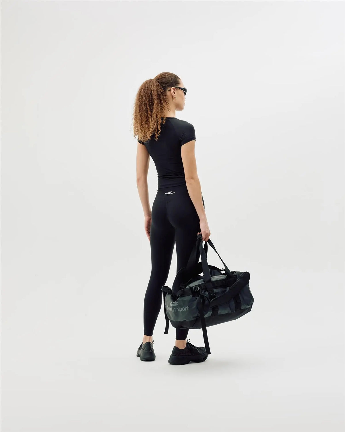 Stretch Tee - Black Bareen