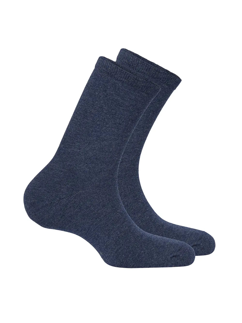 Strømper 2-pack Bambus - Blue Melange The Product