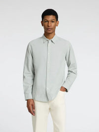 Sun Slim Linskjorte - Iceberg Green Selected Homme