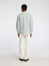 Sun Slim Linskjorte - Iceberg Green Selected Homme