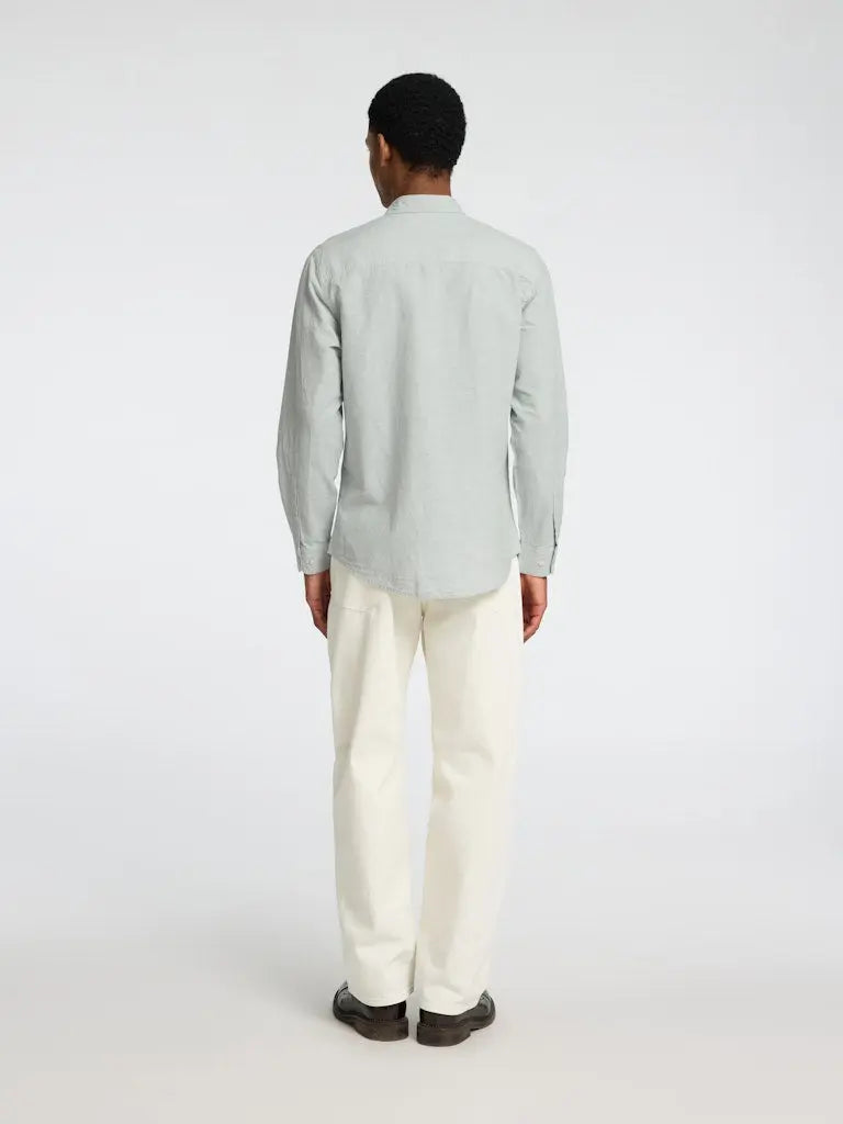 Sun Slim Linskjorte - Iceberg Green Selected Homme