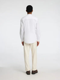 Sun Slim Linskjorte - White Selected Homme