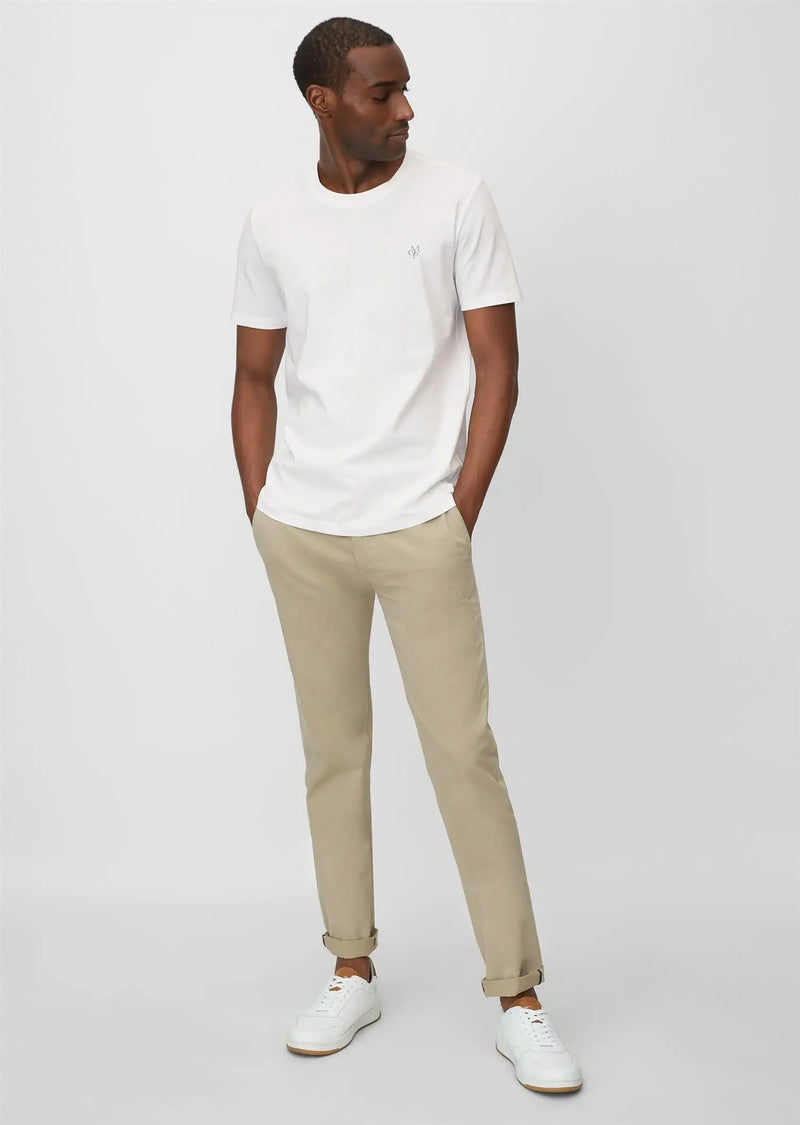 T-Skjorte Organic - White Marc O'Polo