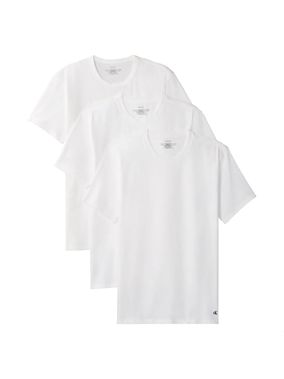 T-skjorte 3 pack - White Calvin Klein