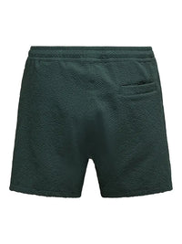 Ted Badeshorts Life Seersucker - Darkest Spruce Only & Sons