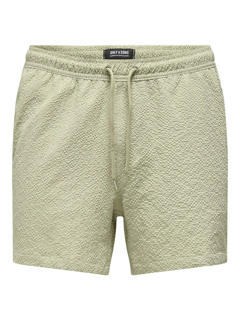 Ted Badeshorts Life Seersucker - Tea Only & Sons