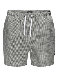 Ted Stripe Badeshorts Seersucker - Kambaba Only & Sons