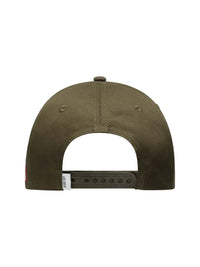 Les Deux Baseball Caps Suede - Olive Night/Terracotta Les Deux