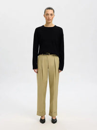 Thea Merinoull genser - Black Selected Femme