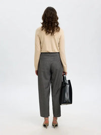 Thea Merinoull genser - Oatmeal Selected Femme