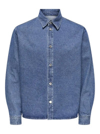 Theo Denim Overshirt - Medium Blue Denim Only & Sons