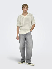 Tilo Regular Polo - Gardenia Only & Sons