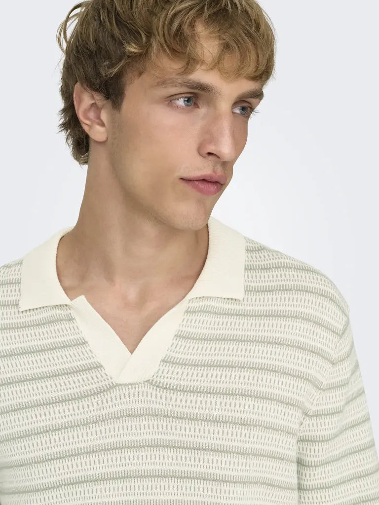 Tilo Regular Polo - Gardenia Only & Sons