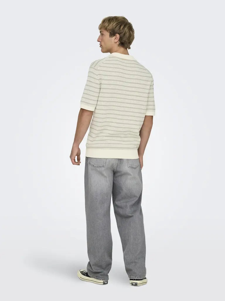 Tilo Regular Polo - Gardenia Only & Sons