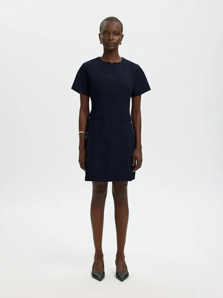 Tora Slim Kjole - Dark Sapphire Selected Femme