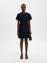 Tora Slim Kjole - Dark Sapphire Selected Femme