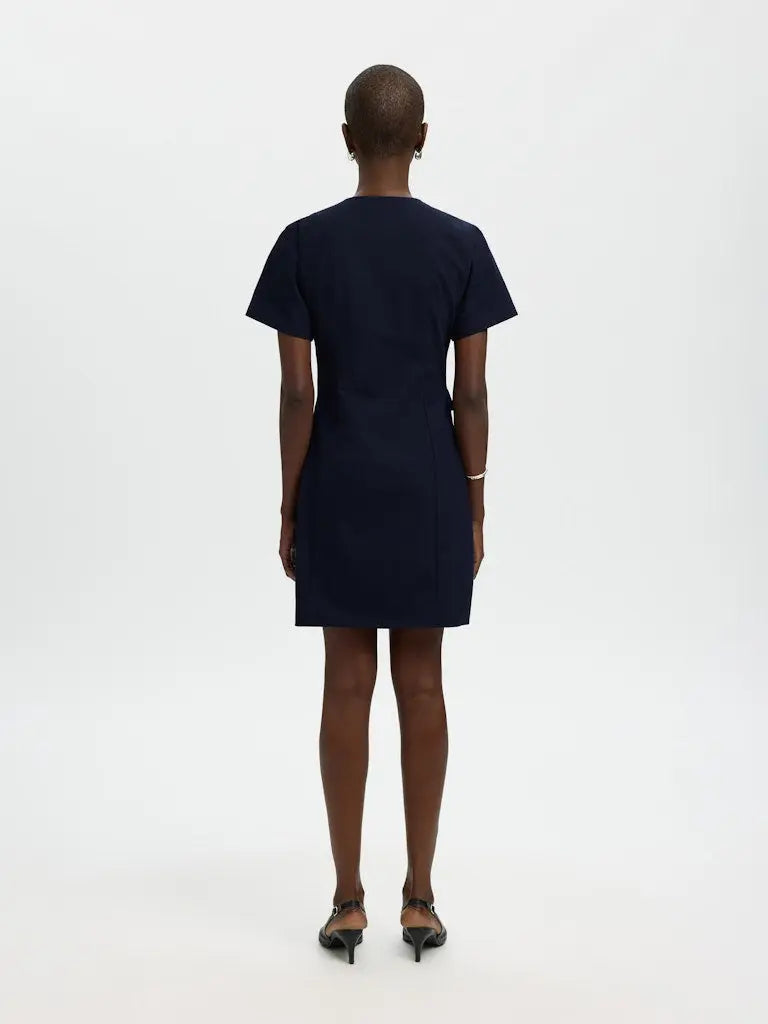 Tora Slim Kjole - Dark Sapphire Selected Femme