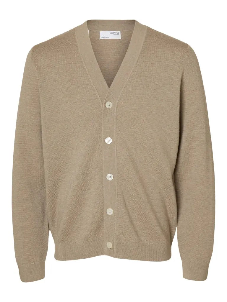 Tray Merino Cardigan - Pure Cashmere Selected Homme