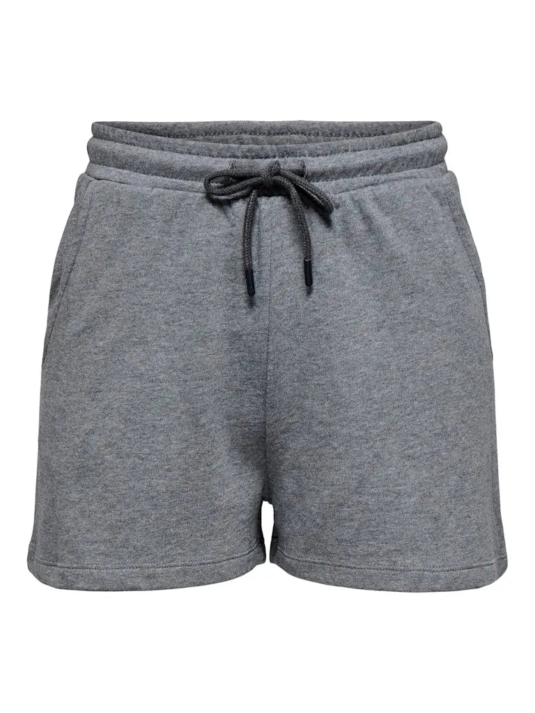 Viola Sweat Shorts - Medium Grey Melange JDY