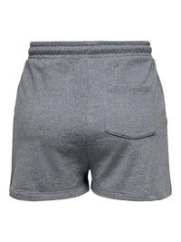 Viola Sweat Shorts - Medium Grey Melange JDY