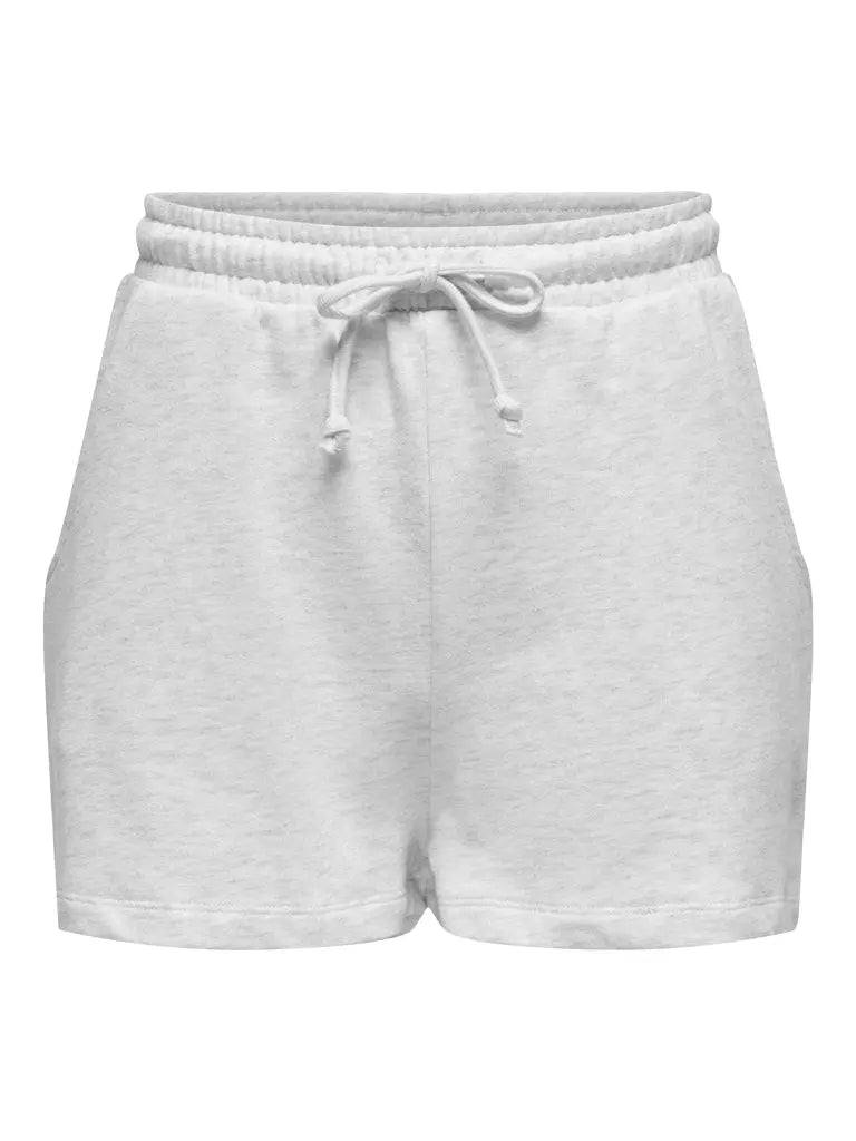 Viola Sweat Shorts - Oatmeal Detail JDY