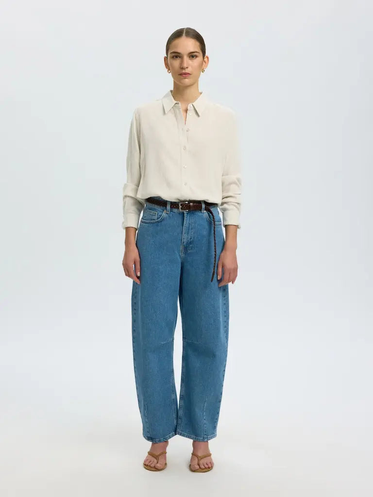 Viva Linskjorte - Sandshell Selected Femme