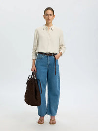Viva Linskjorte - Sandshell Selected Femme