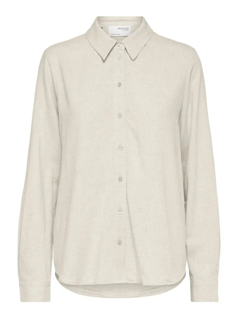 Viva Linskjorte - Sandshell Selected Femme