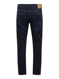 WEFT Flex Jeans Regular 2652 - Blue Black Denim Only & Sons