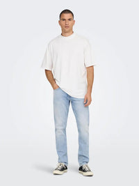 WEFT Flex Jeans Regular 4873 - Light Blue Denim Only & Sons